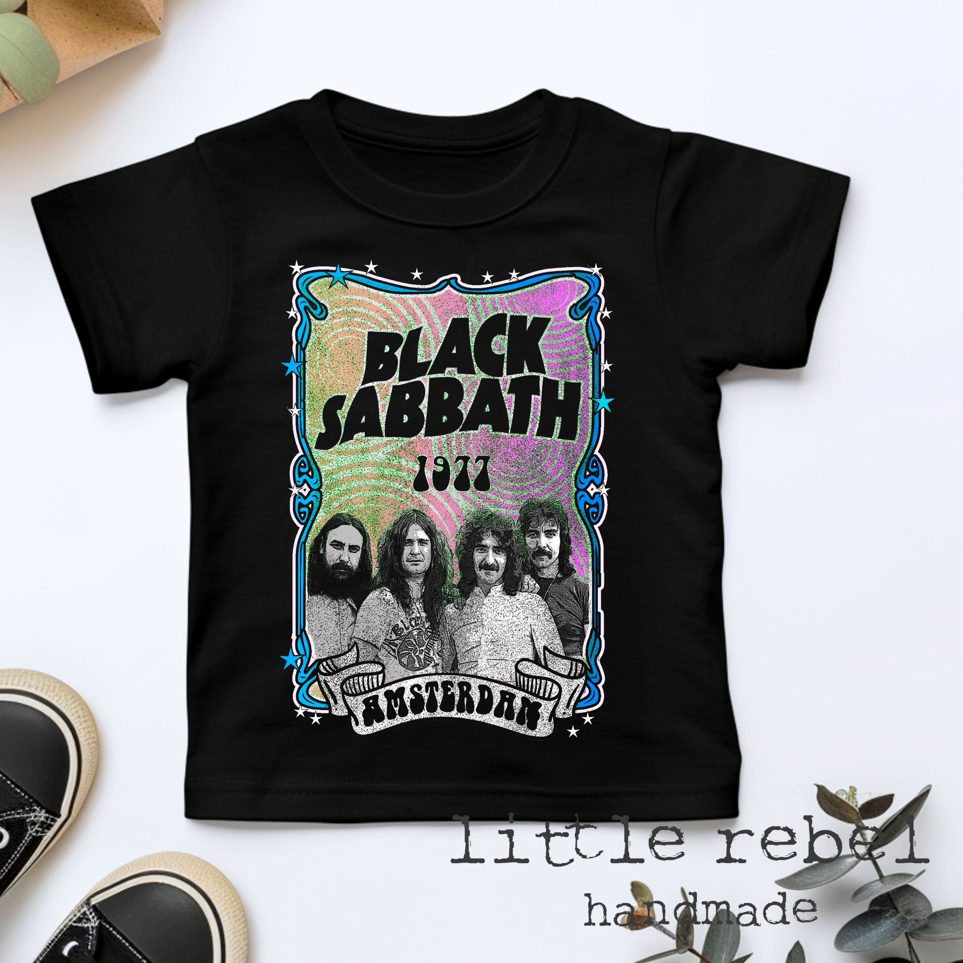 Mini Band Tee - Black Sabbath