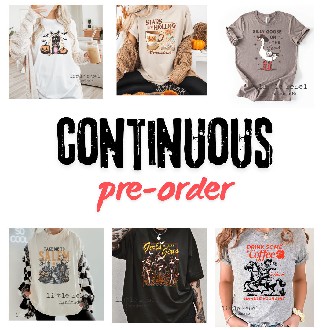 On-Demand Faves. Continuous Pre-Order