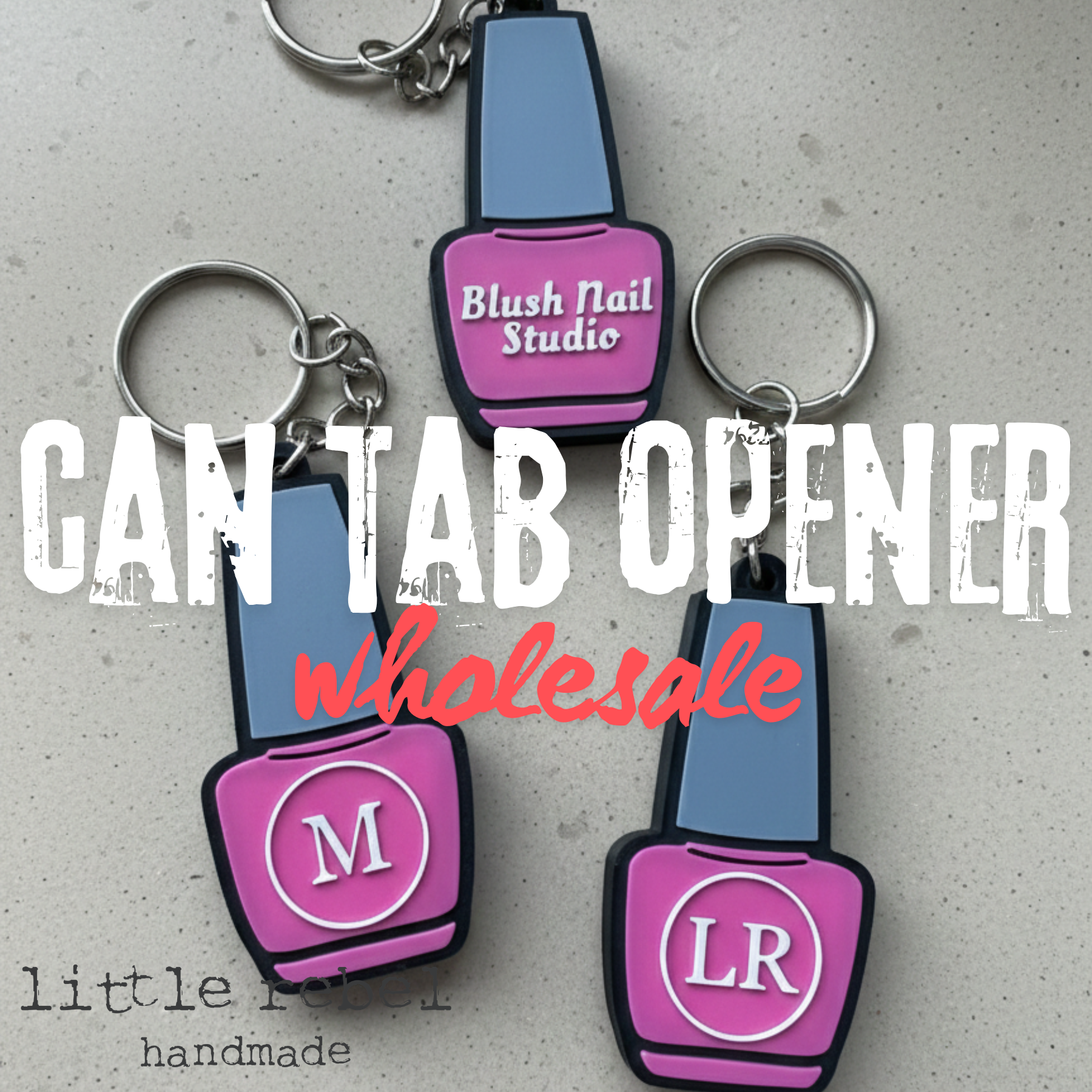 Can Tab Opener - WHOLESALE - Nail Polish Bottle