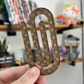 Jumbo Acrylic Paperclips / Bookmarks - LV