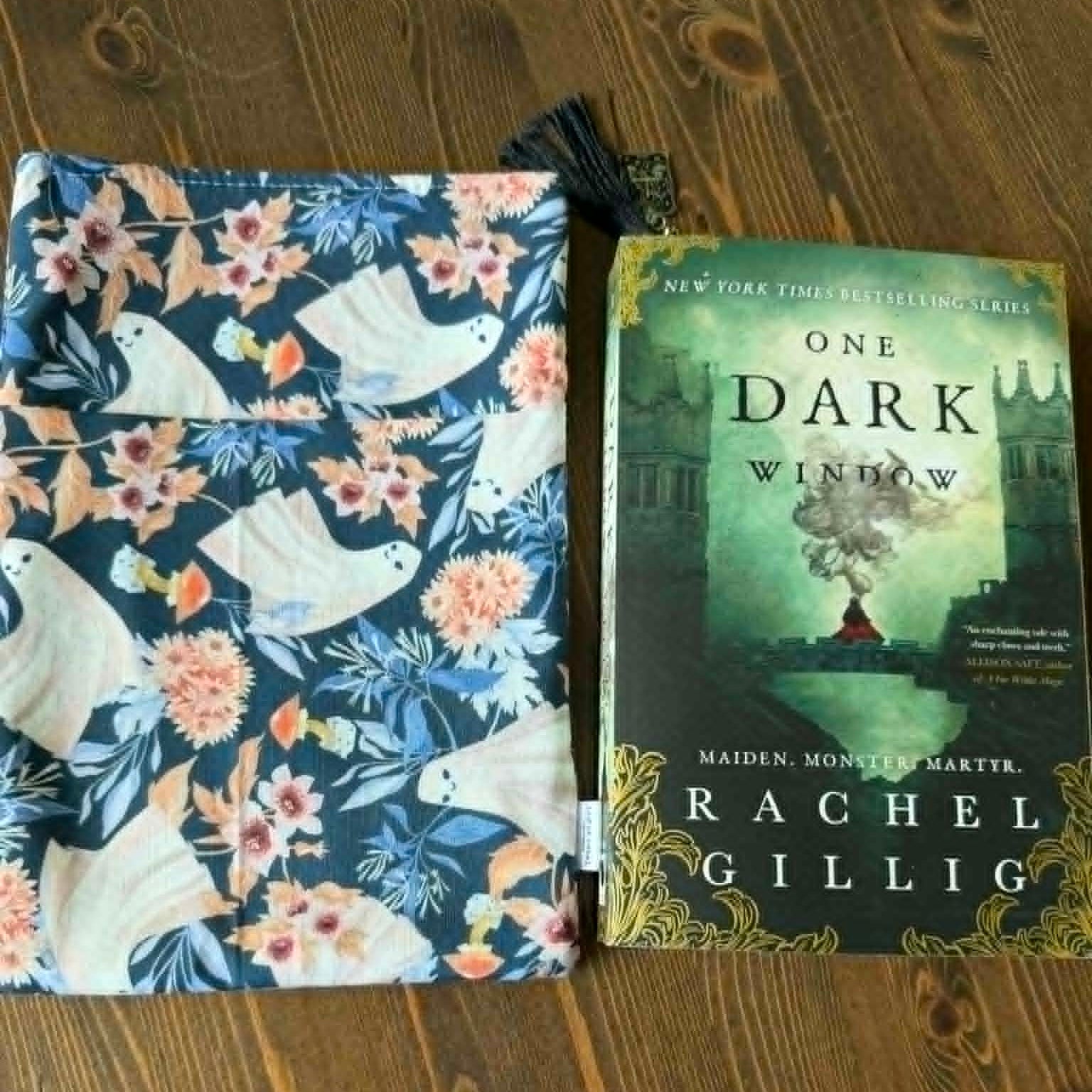 Medium Book Sleeve - Floral Ghosts