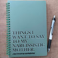 Narcissistic Mother Notebook