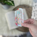 Jumbo Acrylic Paperclips / Bookmarks - Tea Party
