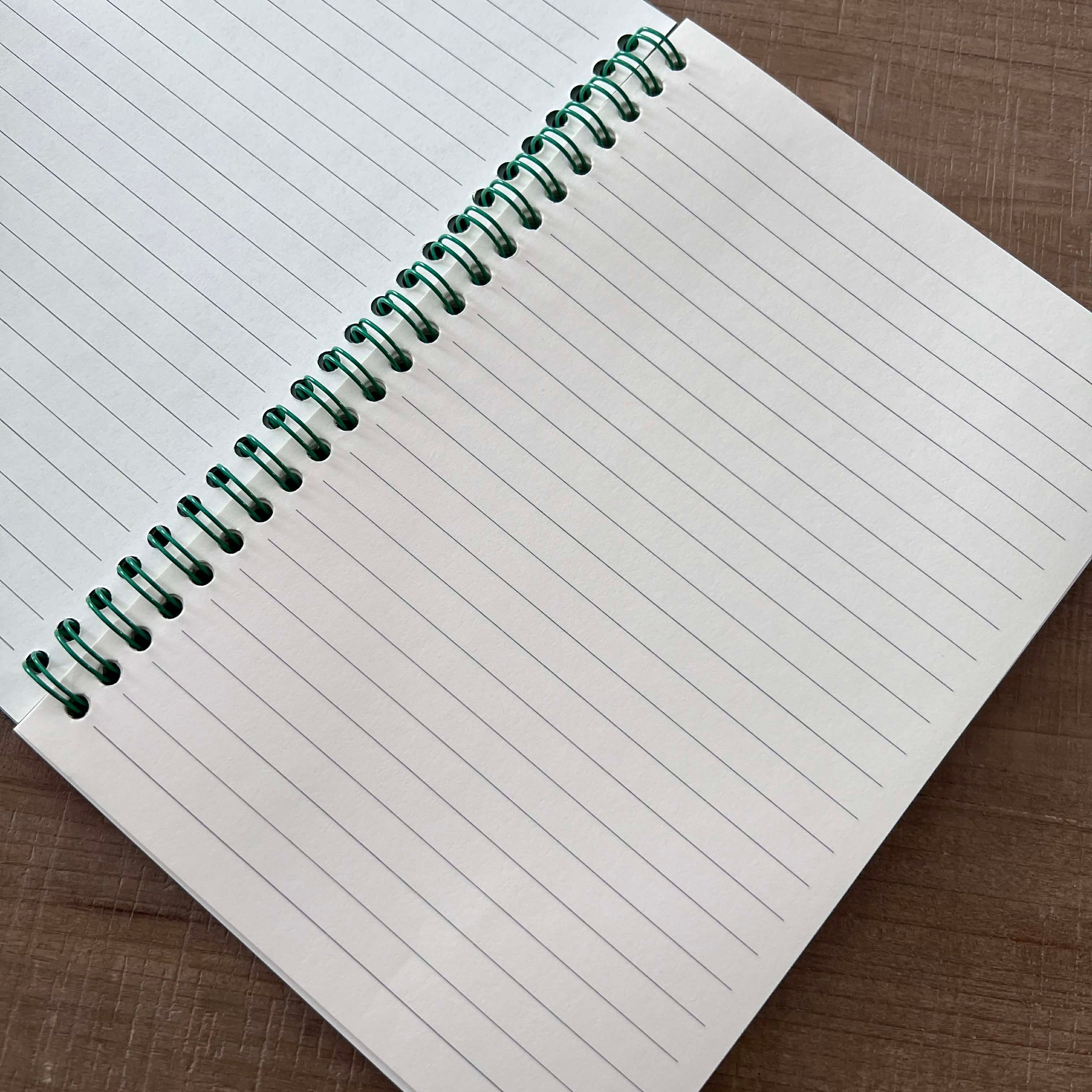 Somewhere Between Happy Notebook - FLAWED