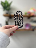 Jumbo Acrylic Paperclips / Bookmarks - Ghosts