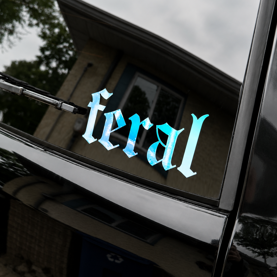 Feral Car Decal