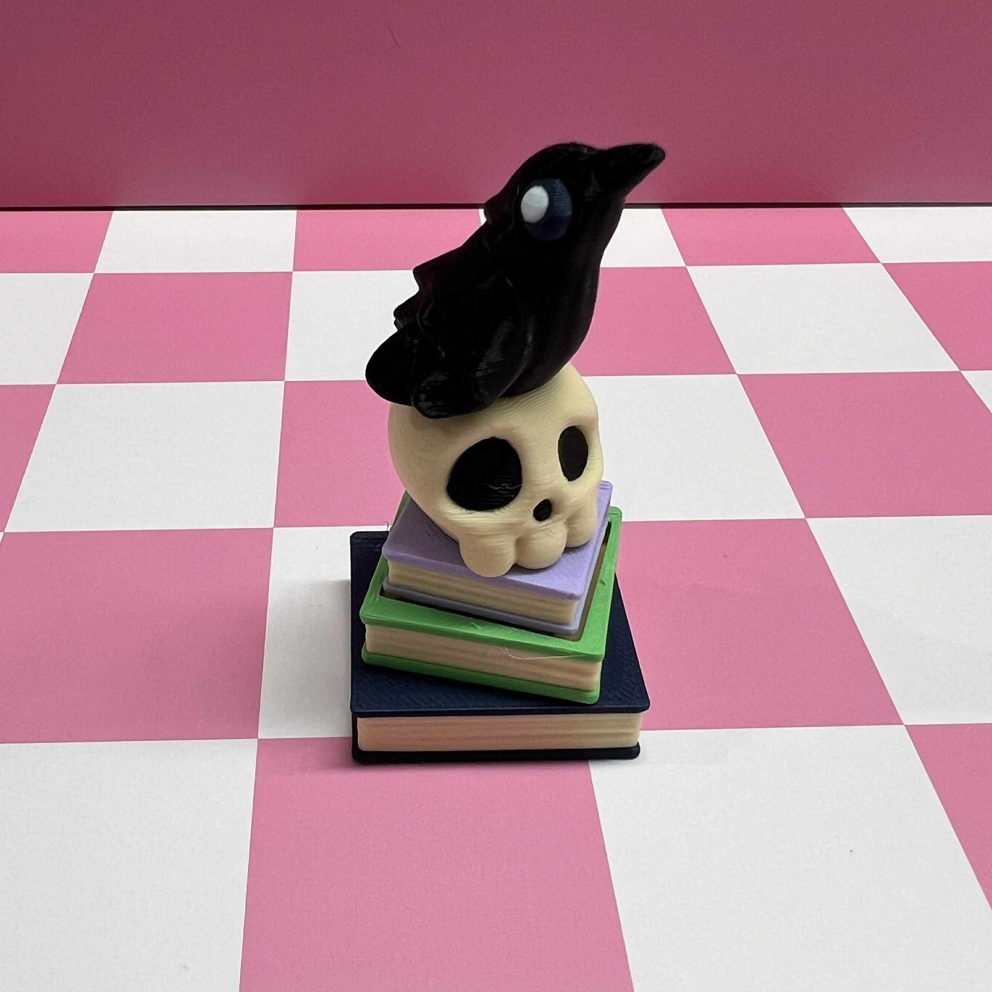 Skull and Raven Clicker - Non Keychain
