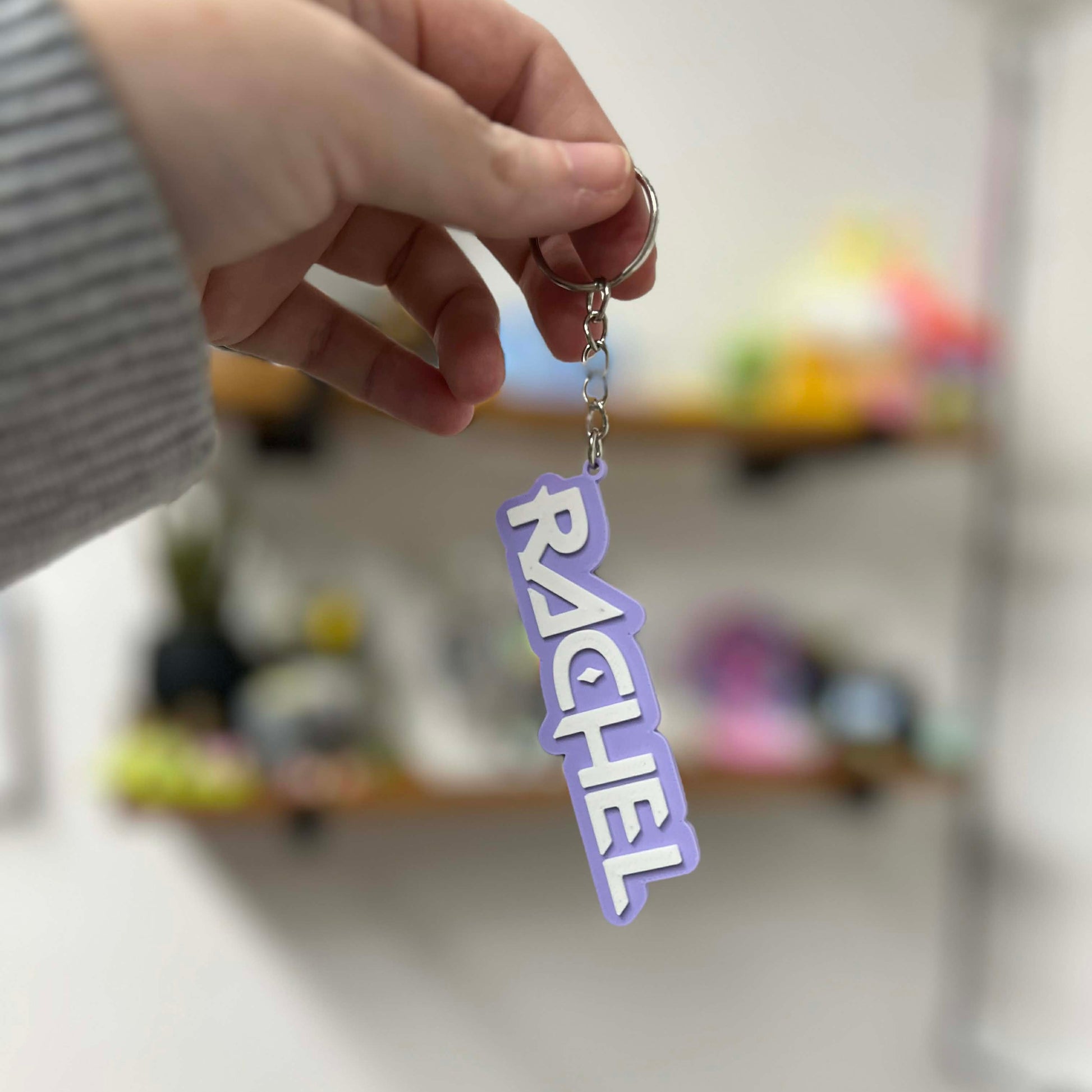 Custom K-Pop Name Keychain