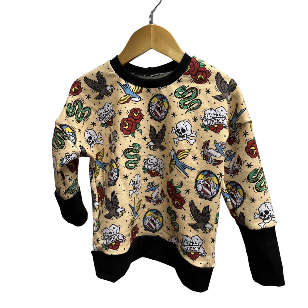 Grow With Me Crewneck - Tattoo