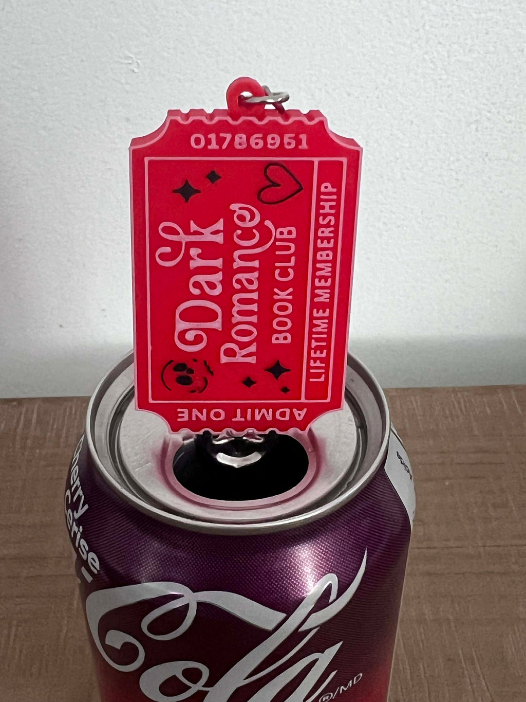 Dead Thirsty Tools Pop Can Tab Opener- Dark Romance