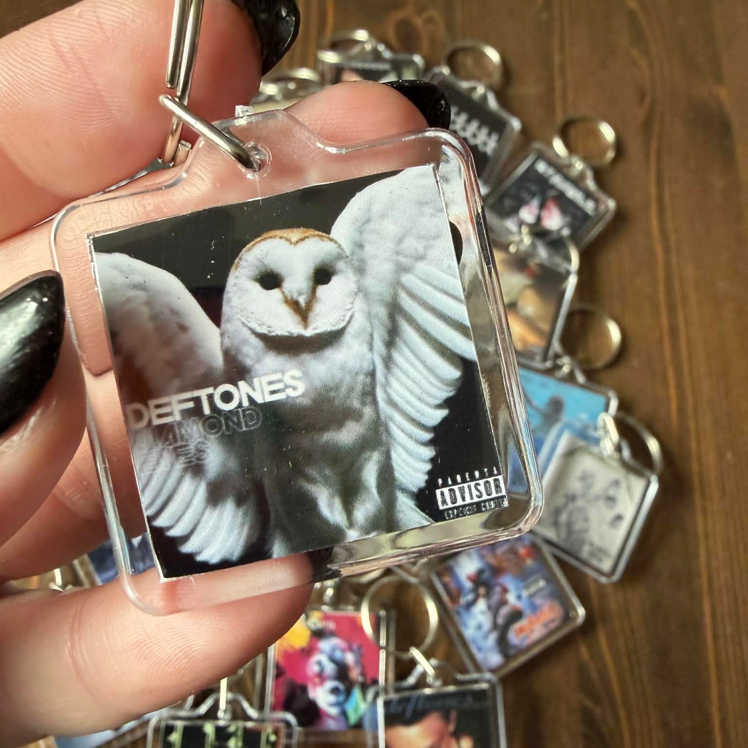 Album Art Keychain