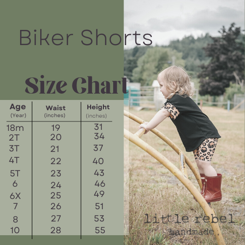 Bike Shorts - Pastel Tattoo