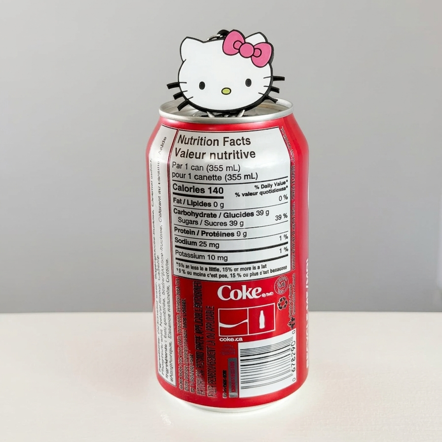 Dead Thirsty Tools - Kitty Can Tab Opener ( pink bow)