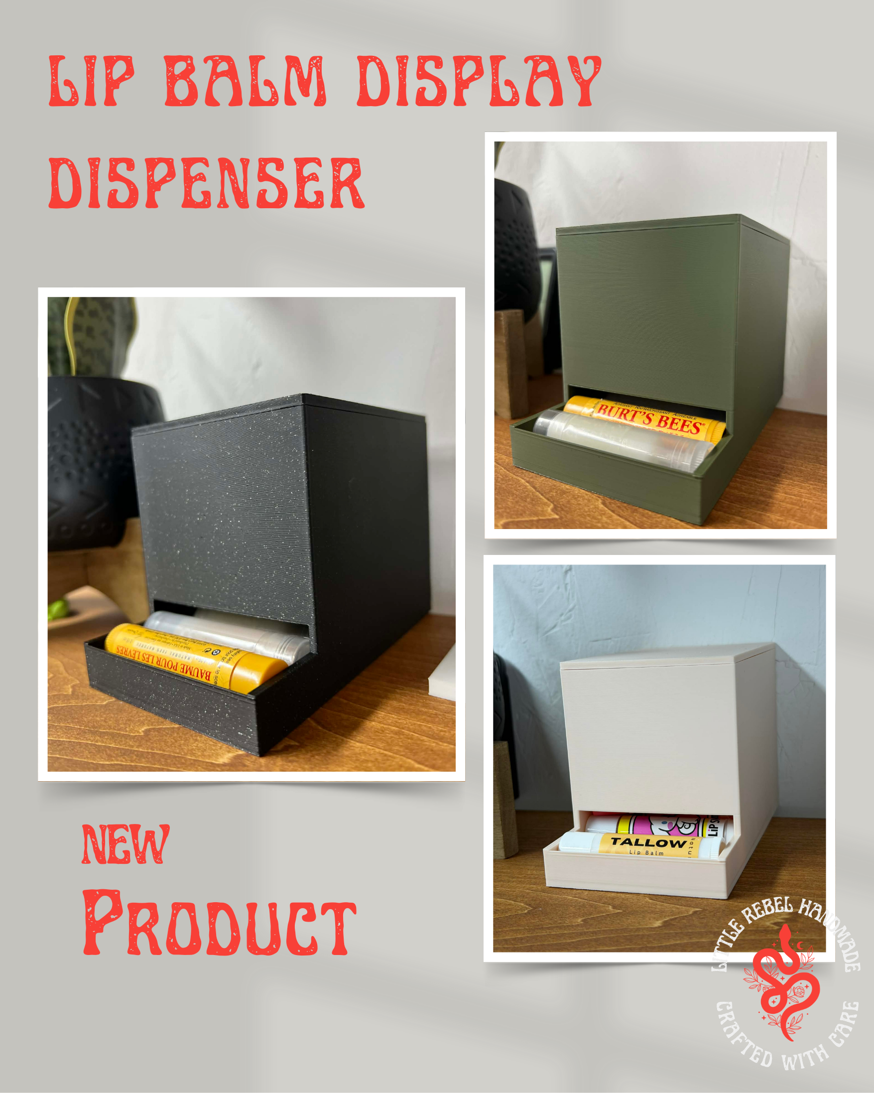Lip Balm Display Dispenser – Market & Boutique Display