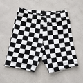 Checkered Bike Shorts