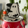 Dead Thirsty Tools - Ghost with Bats - Keychain