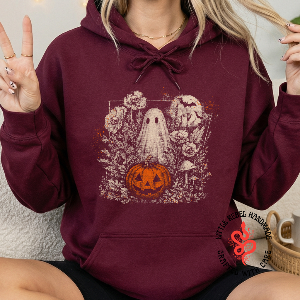 Midnight Harvest - Maroon Hoodie *New Style*