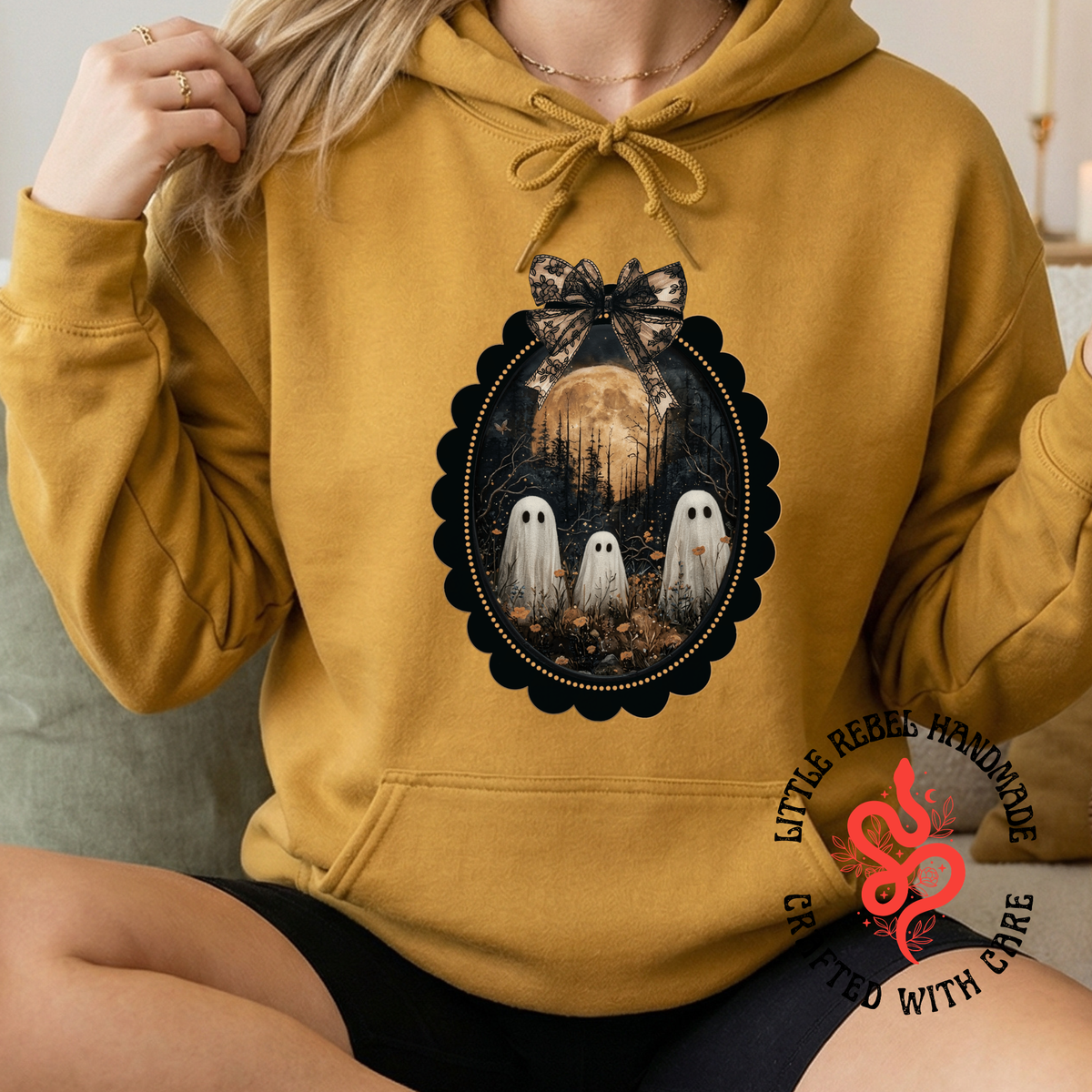 The Mourning Hour - Mustard Hoodie *New Style*