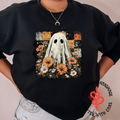 Ghost In The Garden- Black Sweatshirt