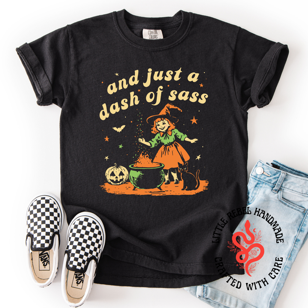 Dash Of Sass -Youth Black *NEW*