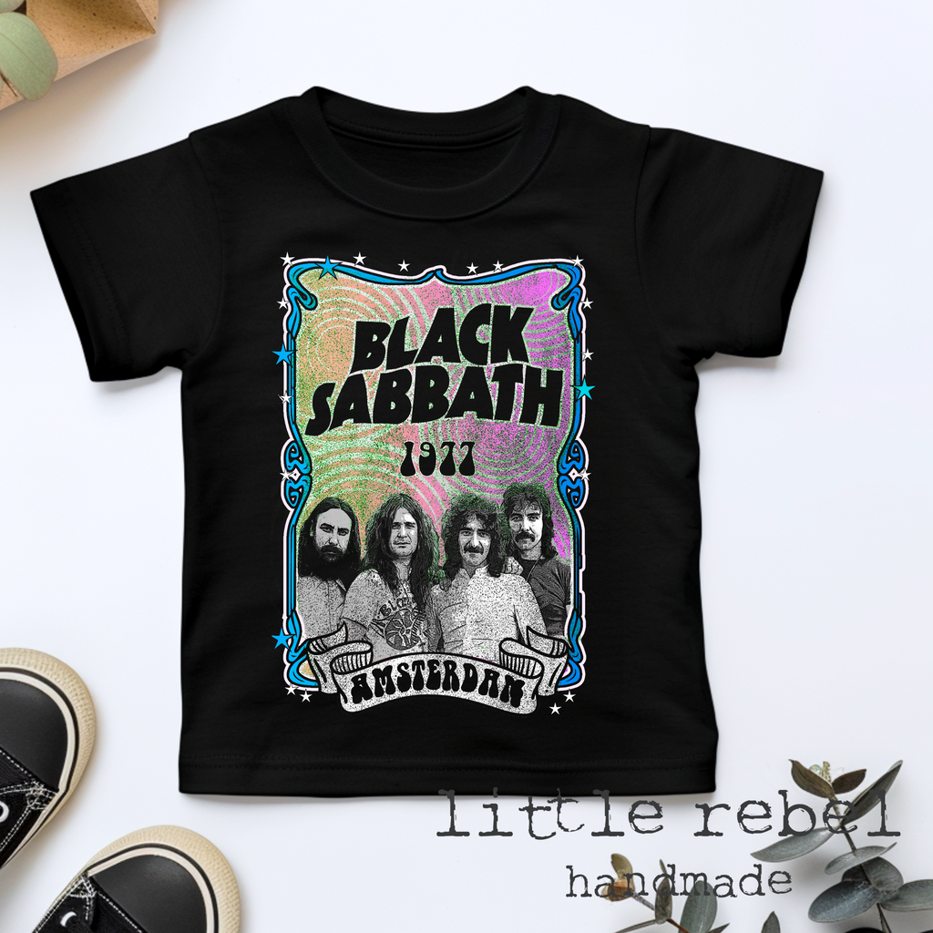 Mini Band Tee - Black Sabbath