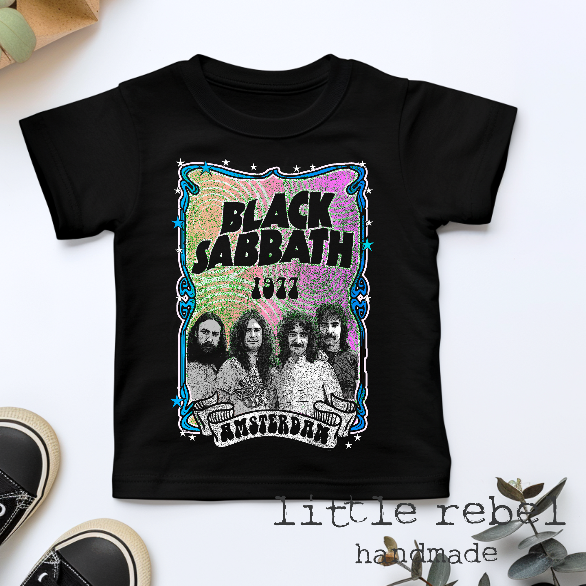 Mini Band Tee - Black Sabbath