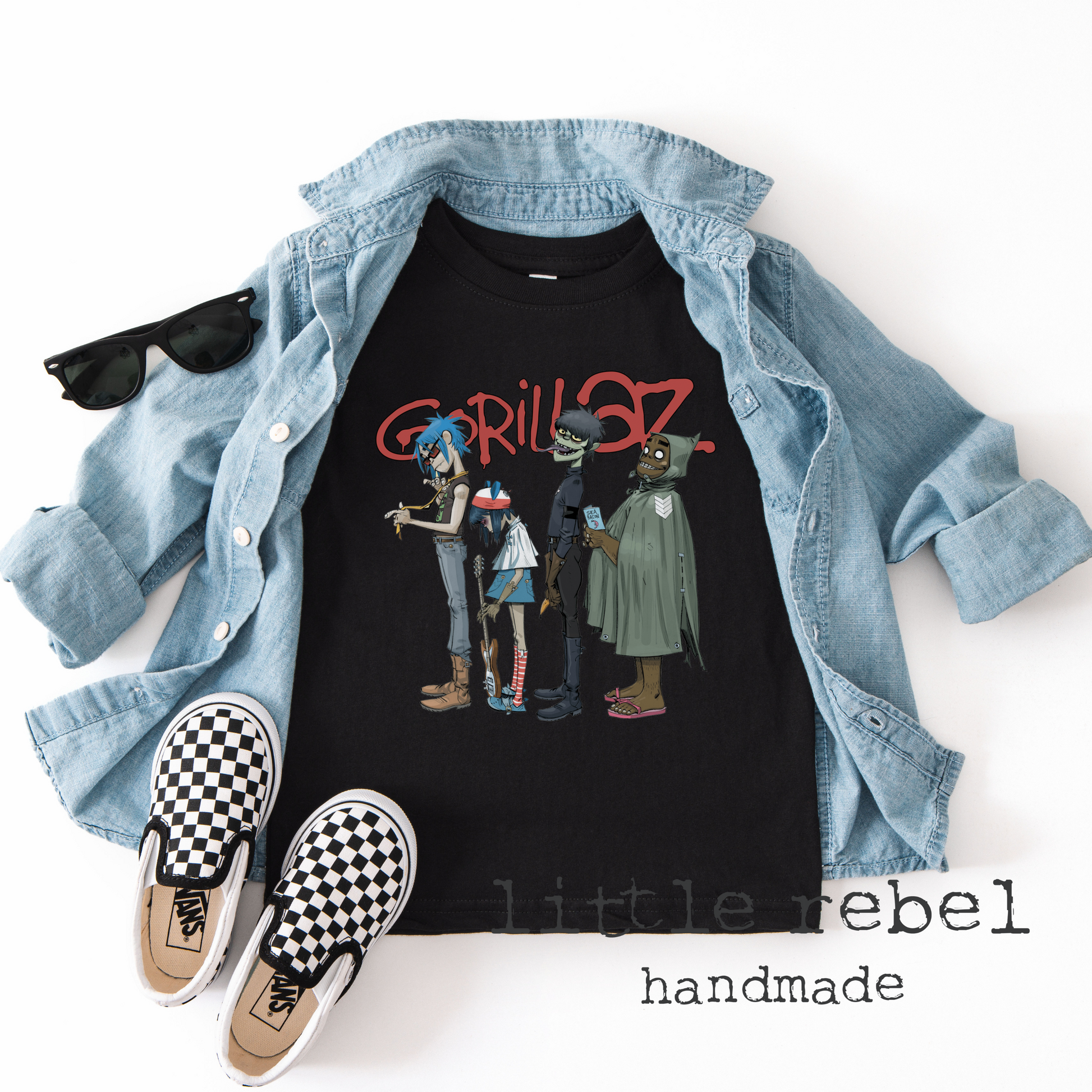 Mini Band Tee - Gorillaz