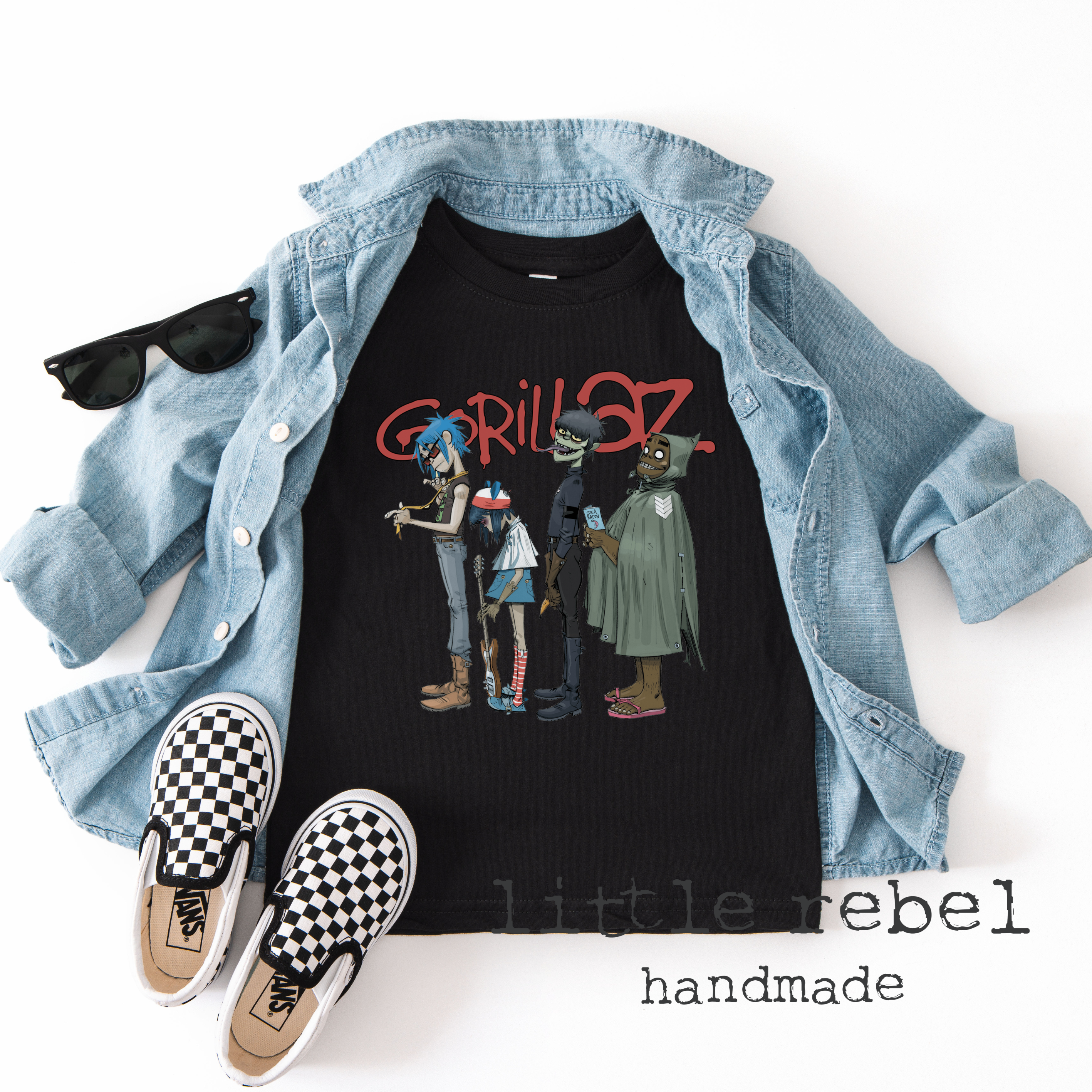 Mini Band Tee - Gorillaz