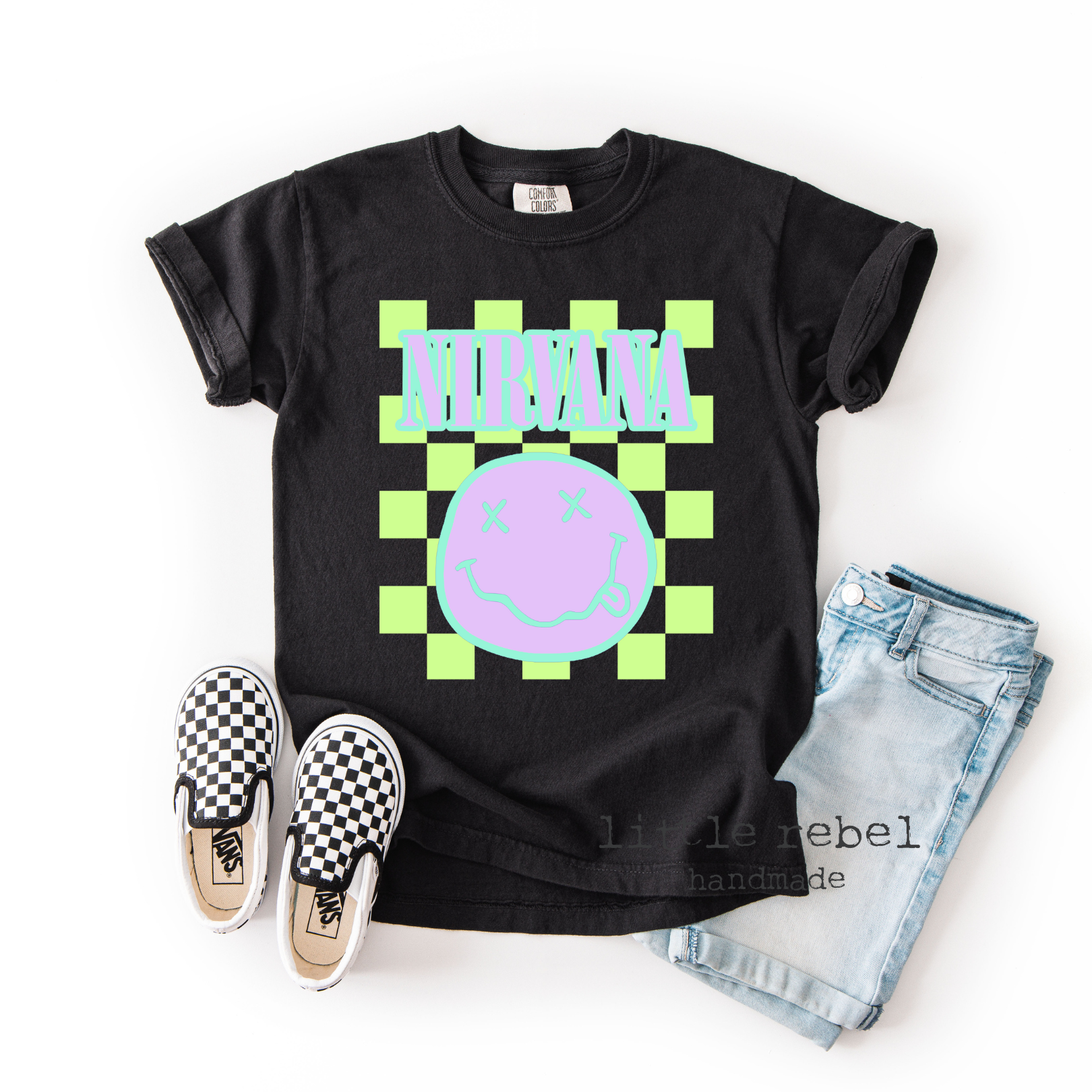 Mini Band Tee - Neon Toddler Spirit