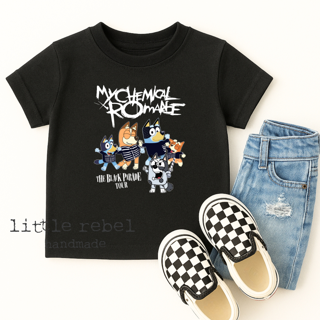 Mini Band Tee - MCBlue