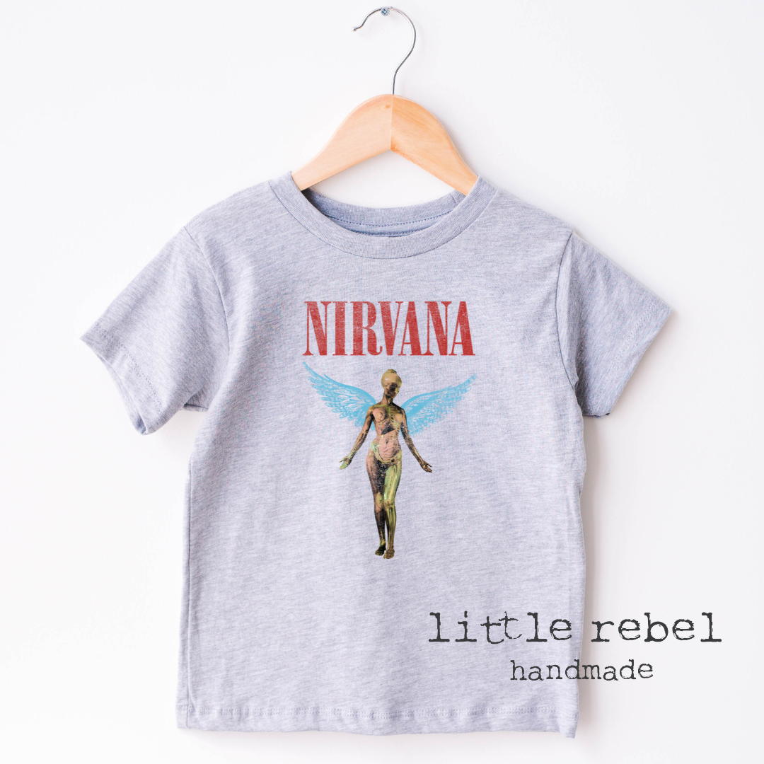 Mini Band Tee - Grunge Baby