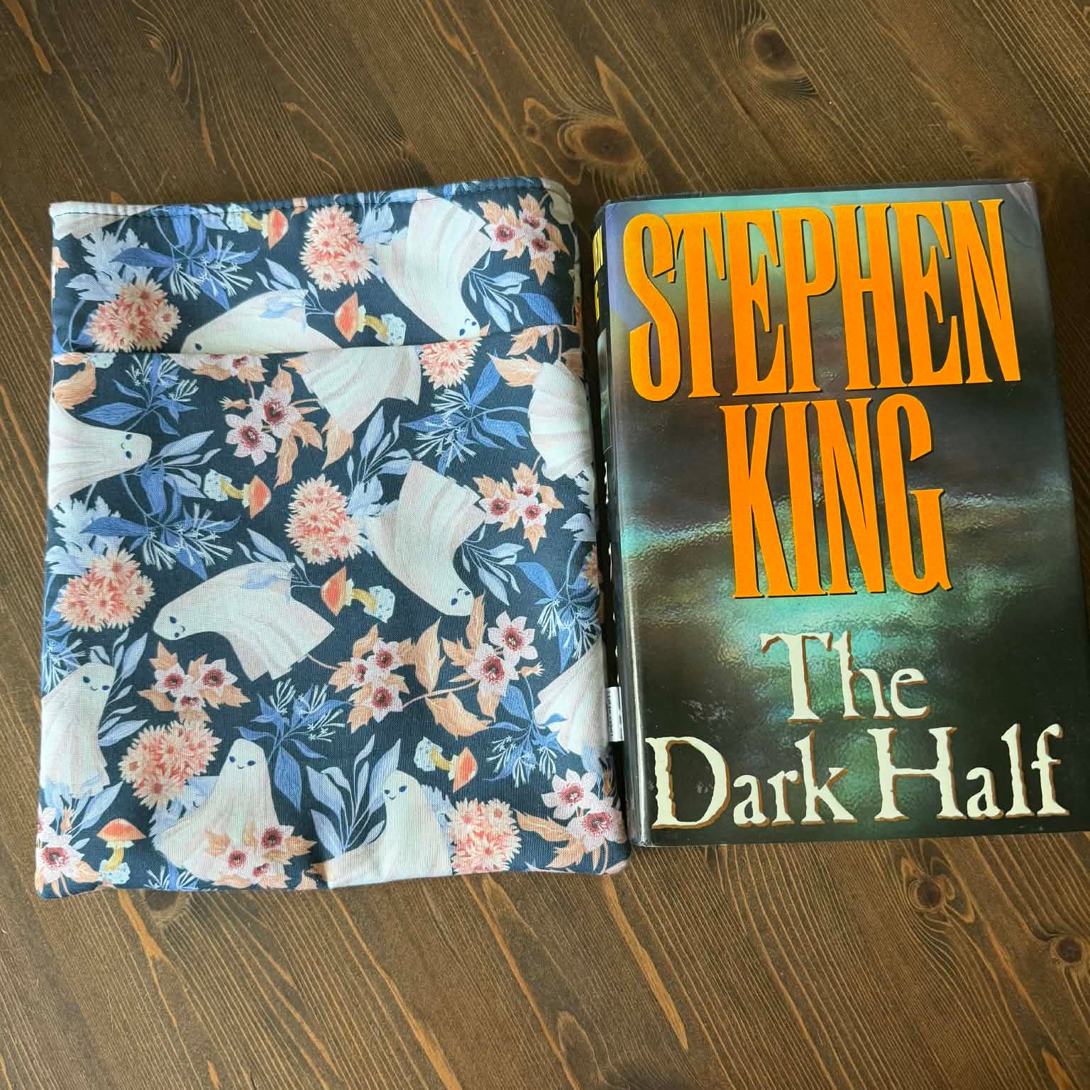 Large Book Sleeve - Floral Ghosts