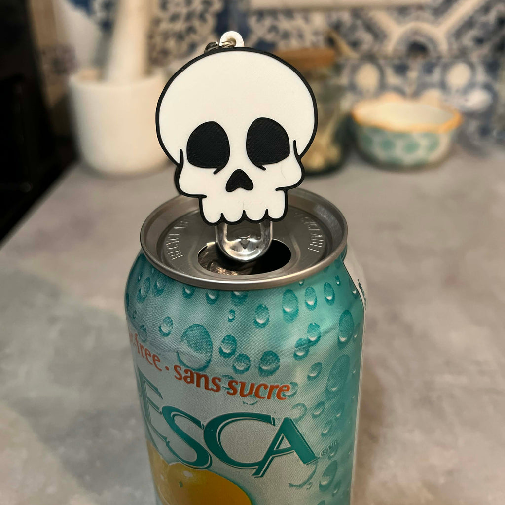 Deadly Tools Pop Can Tab Opener - Skull